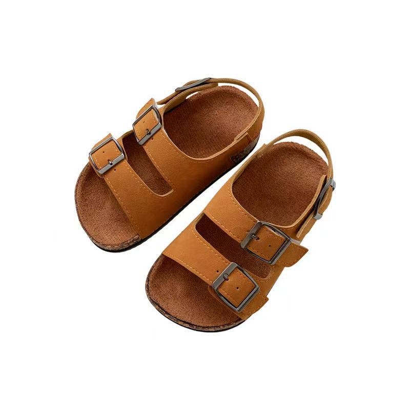 Dječje ljetne sandale za dječake i djevojčice, sladak karikaturni dizajn, Birkenstock-stil s mekanom potplatom, protuklizne i otporne