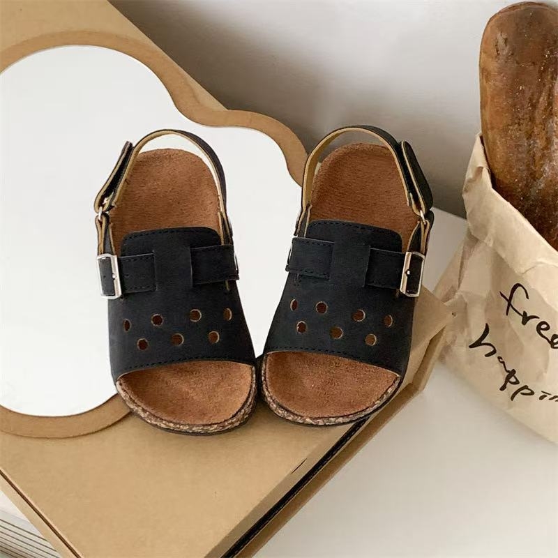 Dječje ljetne sandale za dječake i djevojčice, sladak karikaturni dizajn, Birkenstock-stil s mekanom potplatom, protuklizne i otporne