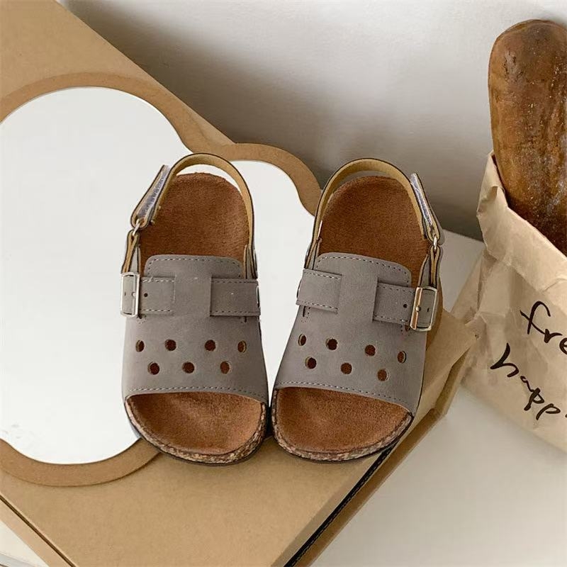 Dječje ljetne sandale za dječake i djevojčice, sladak karikaturni dizajn, Birkenstock-stil s mekanom potplatom, protuklizne i otporne