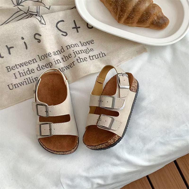 Dječje ljetne sandale za dječake i djevojčice, sladak karikaturni dizajn, Birkenstock-stil s mekanom potplatom, protuklizne i otporne