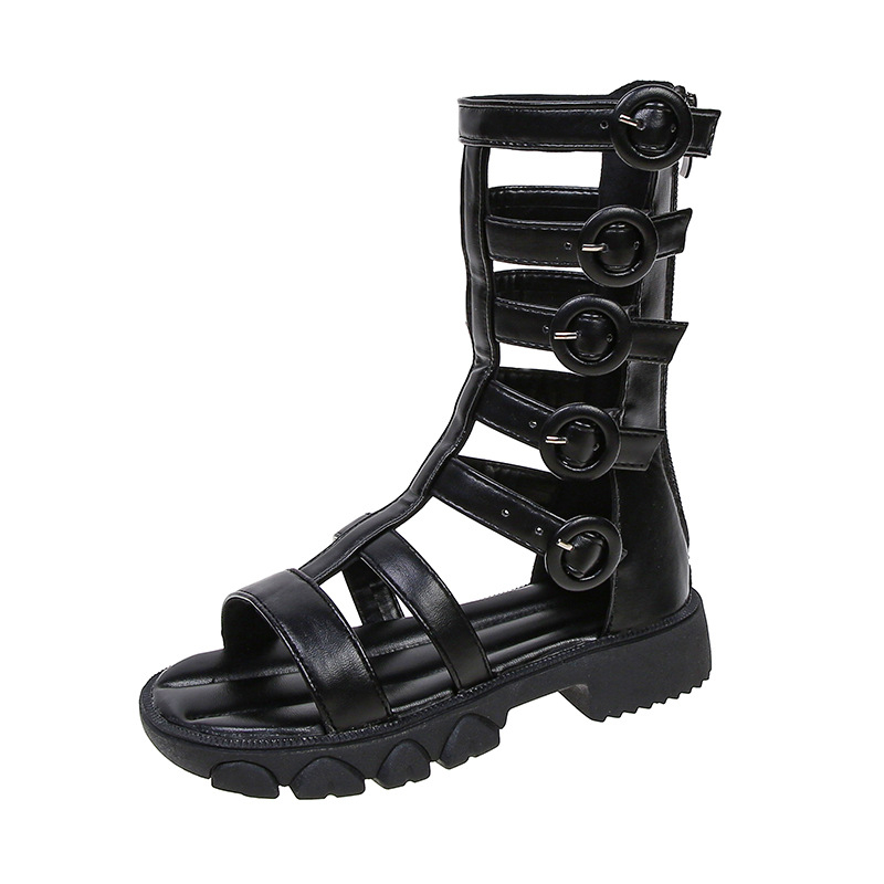 Pie Beans dječje rimske cipele, korejski stil, gornji materijal umjetna koža, za djecu uzrast 4–12 godina