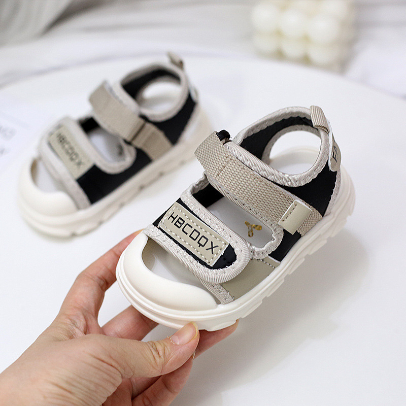 Unisex dječje ljetne sandale s prozračnom mekom potplatom, crtež karikature, plažne cipele za bebe i predškolce