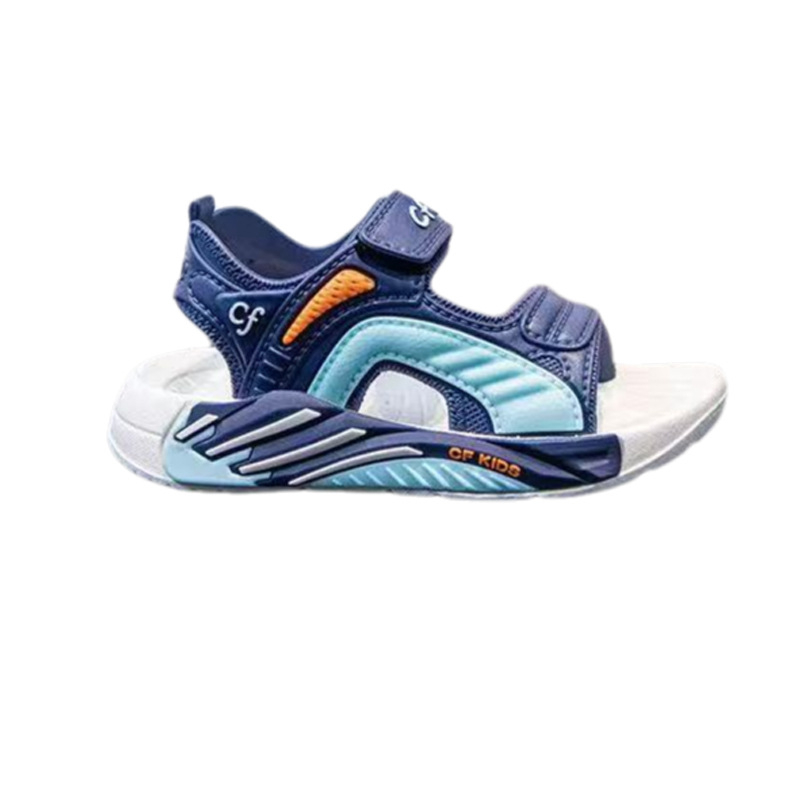 Dječje sportske sandale s PVC gornjim dijelom, gumom, Velcro kopča, za djecu 4–16 godina, proljeće 2025