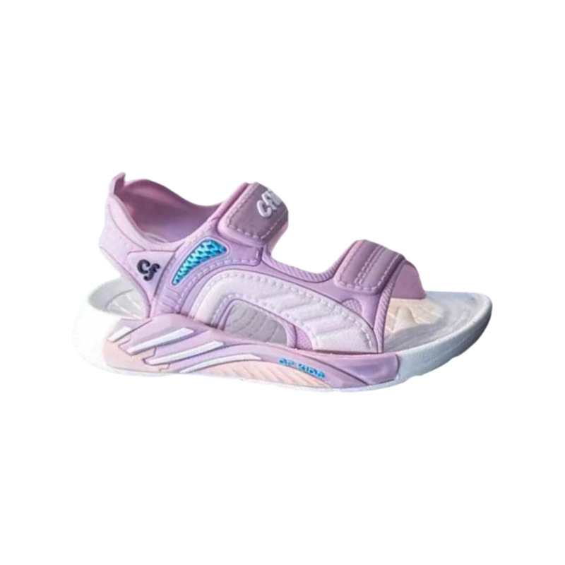 Dječje sportske sandale s PVC gornjim dijelom, gumom, Velcro kopča, za djecu 4–16 godina, proljeće 2025