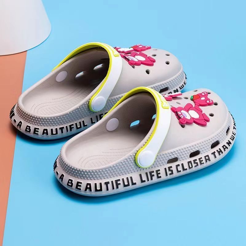Kawakawa dječje sandale u Crocs stilu – ljeto, za unutarnju i vanjsku upotrebu, protuklizne, zatvoren prst, sladak cartoon dizajn