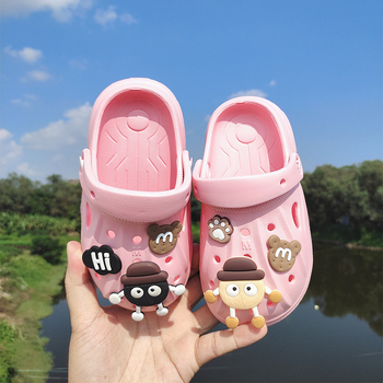 Papuci Bear EVA pentru copii și sugari | Stil Baotou | Vârste 1–16 ani | Potrivire neutră | Lansare toamnă 2024