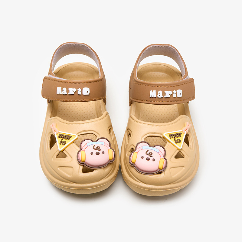 Neville unisex dječje sandale s EVA gornjim dijelom i potplatom, karikatura uzorak, slip-on sandale za plažu za dob 1–6 godina (ljeto 2025)