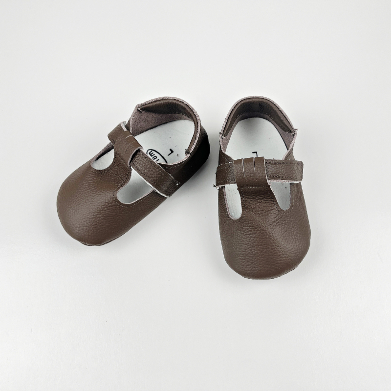 Dječje sandale s Velcro kopčom, gornji dio od kože prvog sloja, unisex, ljeto, 12–36 mjeseci