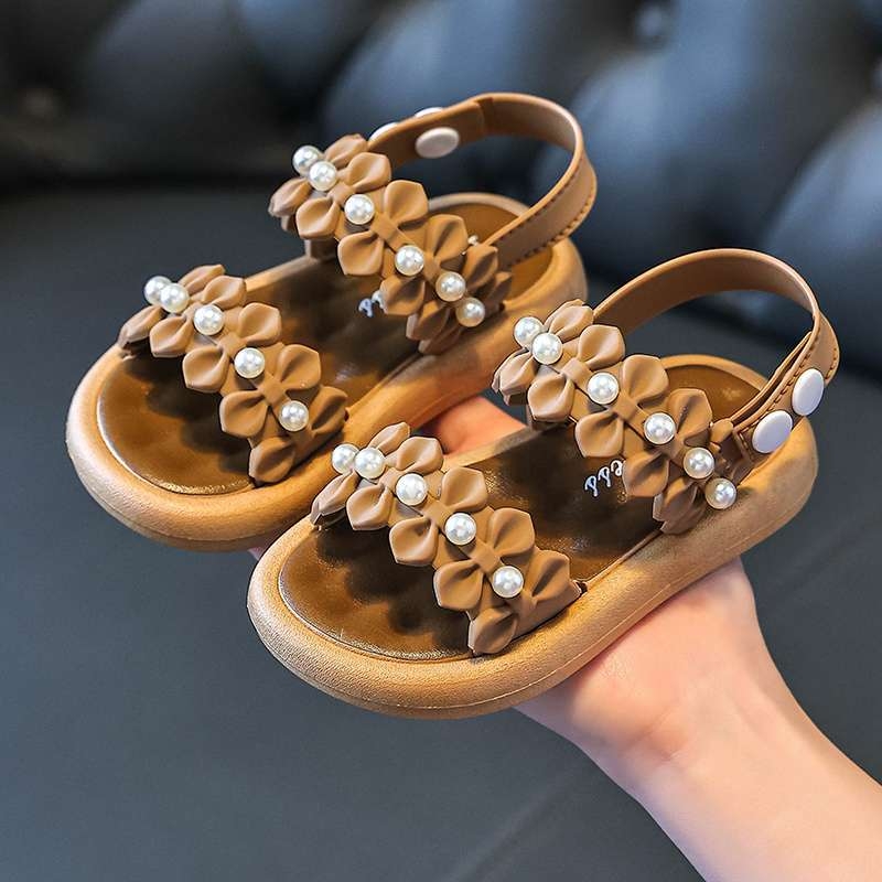Sandalice za djevojčice od PVC, protuklizna mekana potplata, za uzrast 4–6 godina, Birkenstock stil, ljeto 2025