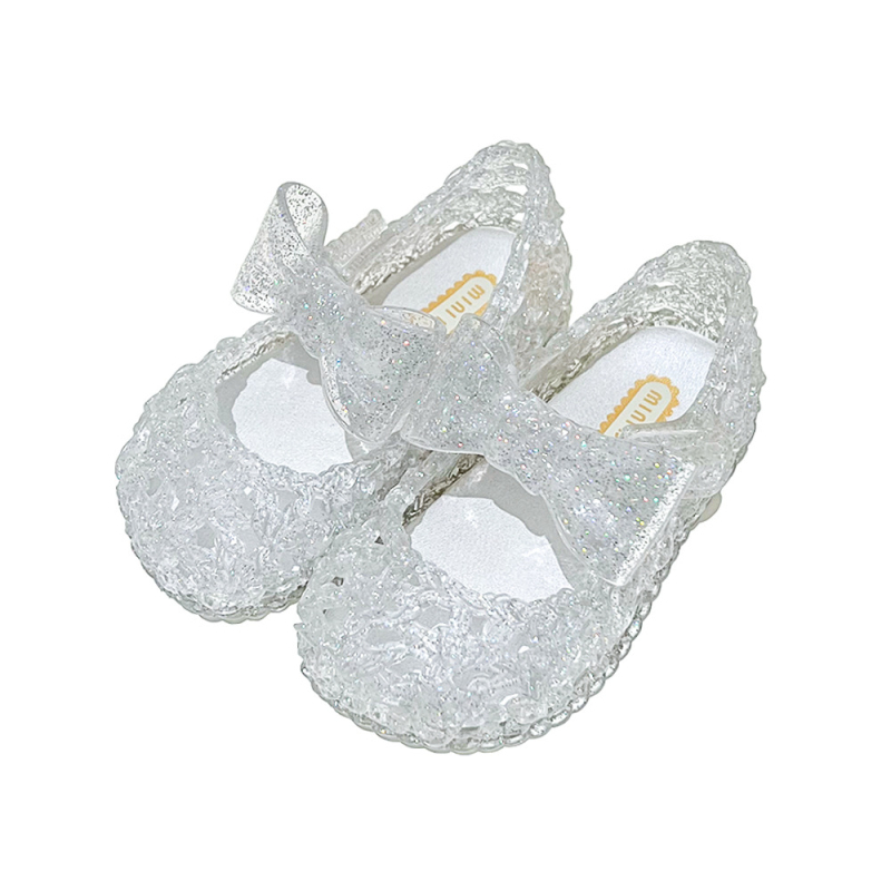 MINIDD 2026 Sandale za djevojčice, princes stil, Bird's Nest dizajn s otvorima, protuklizna podloga, Velcro zatvarač