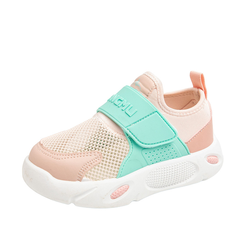 Unisex dječje Slip-On tenisice, lagana potplat, PU gornji dio, prozračni mrežasti gornji dio, ljeto 2025