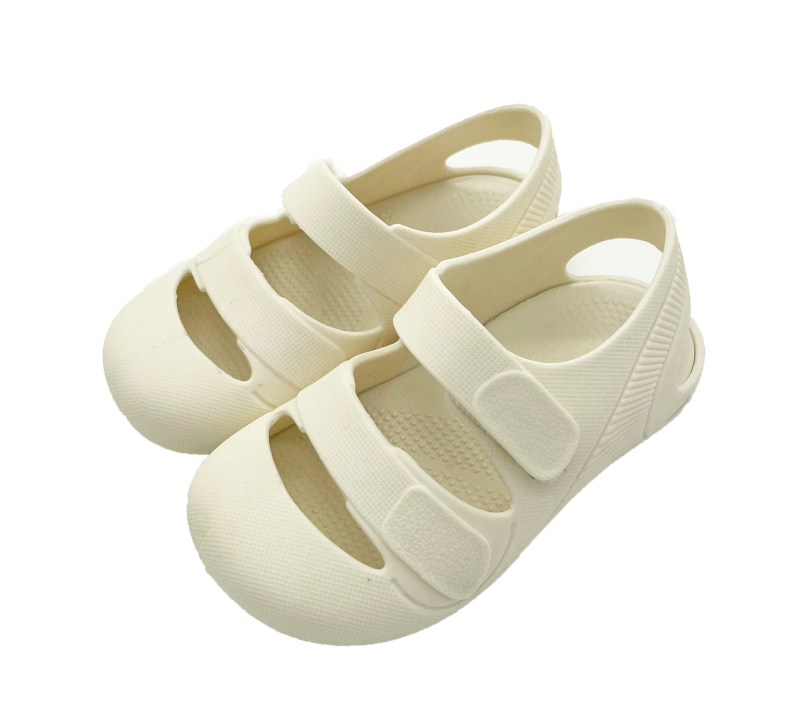 Unisex dječje plažne sandale s PVC gornjim dijelom, EVA đon, Velcro kopča, za dobnu skupinu 4–6 godina