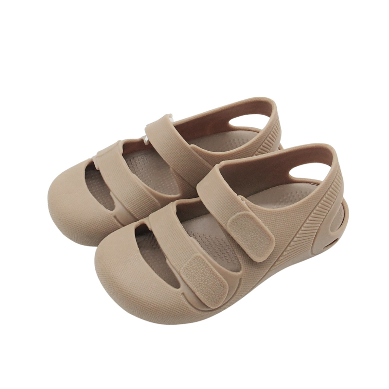 Unisex dječje plažne sandale s PVC gornjim dijelom, EVA đon, Velcro kopča, za dobnu skupinu 4–6 godina