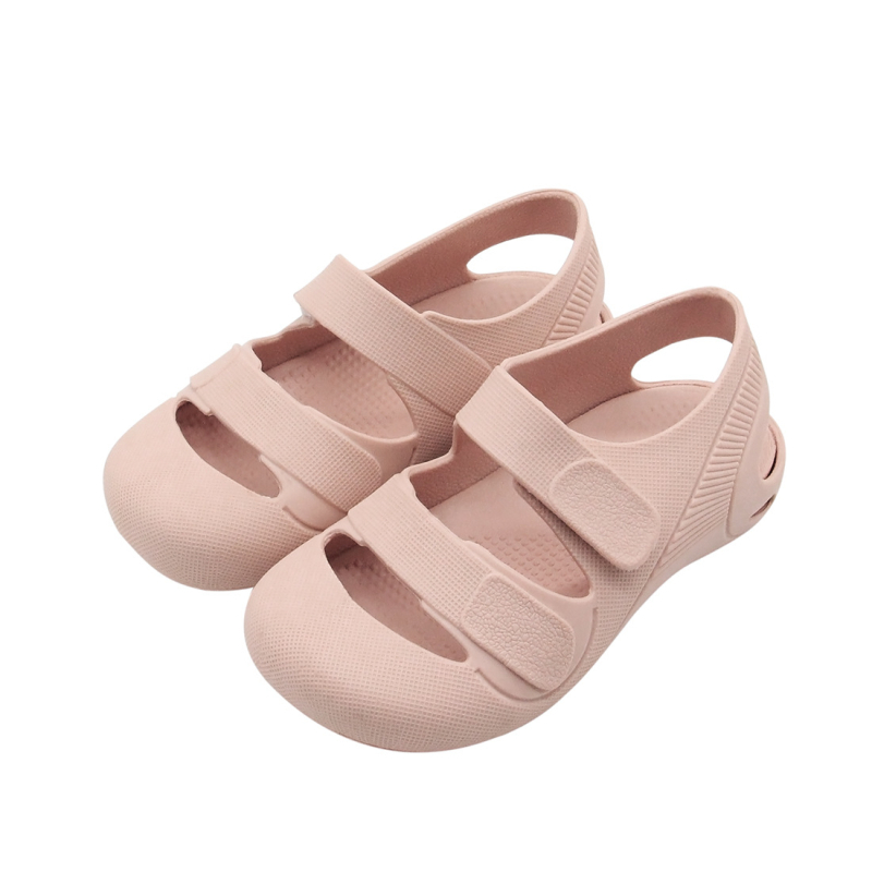 Unisex dječje plažne sandale s PVC gornjim dijelom, EVA đon, Velcro kopča, za dobnu skupinu 4–6 godina