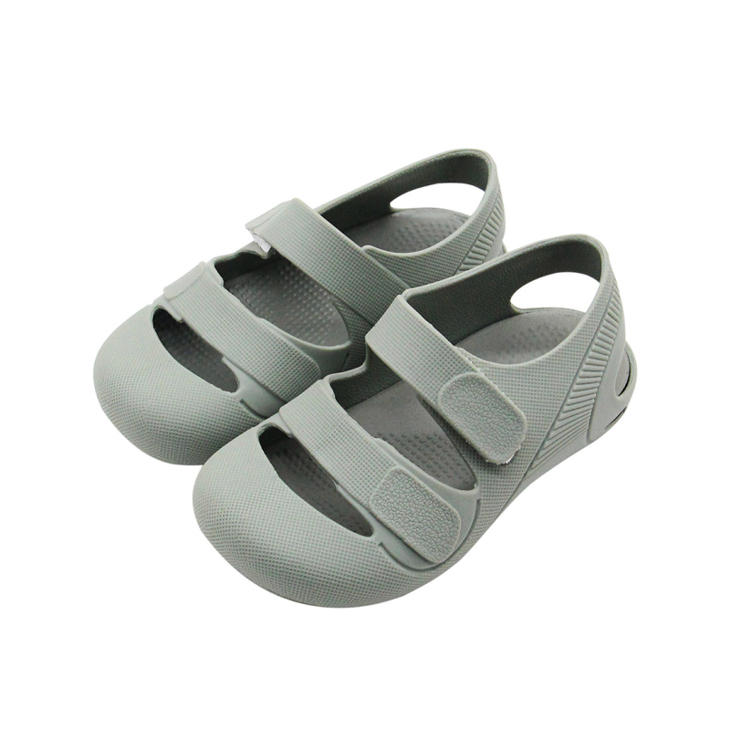 Unisex dječje plažne sandale s PVC gornjim dijelom, EVA đon, Velcro kopča, za dobnu skupinu 4–6 godina