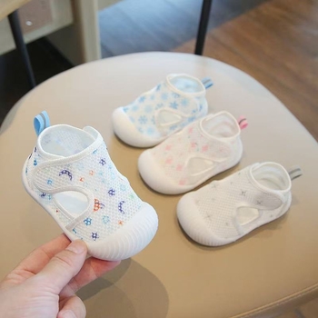 Dječje prozračne mrežaste sandale, unisex, VELCRO zatvarač, cartoon uzorak, za dobnu skupinu 12–36 mjeseci