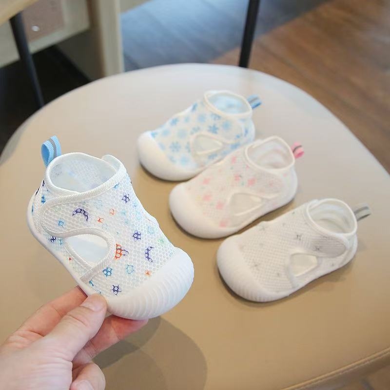 Dječje prozračne mrežaste sandale, unisex, VELCRO zatvarač, cartoon uzorak, za dobnu skupinu 12–36 mjeseci