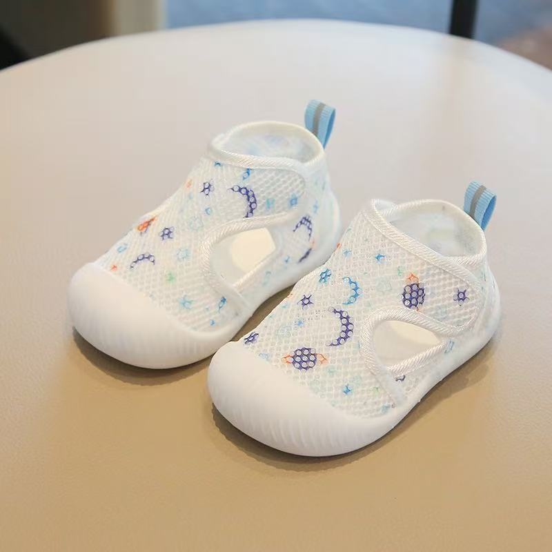Dječje prozračne mrežaste sandale, unisex, VELCRO zatvarač, cartoon uzorak, za dobnu skupinu 12–36 mjeseci