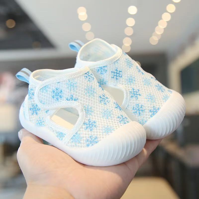 Dječje prozračne mrežaste sandale, unisex, VELCRO zatvarač, cartoon uzorak, za dobnu skupinu 12–36 mjeseci