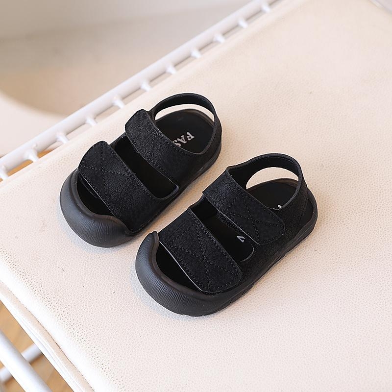 Dječje sandale s zatvorenim prstom i mekanom potplatom, za uzrast 6–36 mjeseci, s Velcro kopčom, ljetna obuća