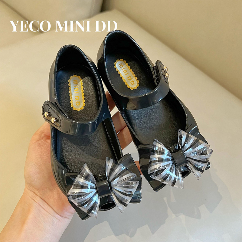 MINIDD Dječje sandale za djevojčice, princes stil, proljeće–ljeto, mekana podloga PVC, zatvarač na Velcro