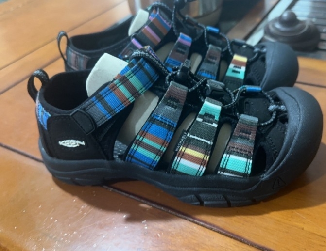 Pantofi de plajă și apă pentru copii, cu degetul închis, unisex, partea superioară din material textil, talpă din cauciuc, pentru 4–16 ani