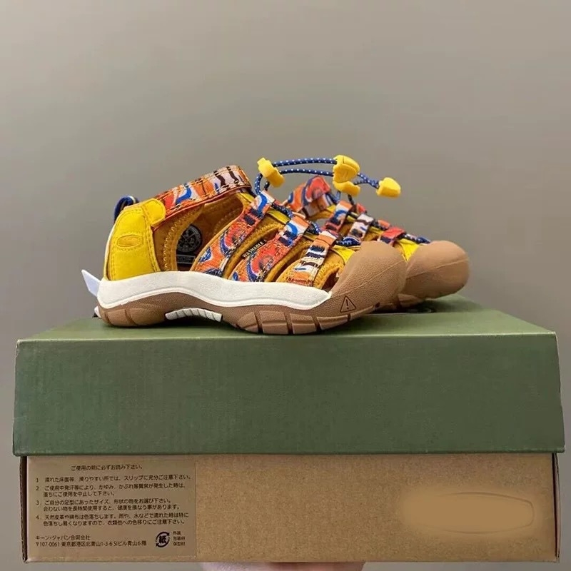 Pantofi de plajă și apă pentru copii, cu degetul închis, unisex, partea superioară din material textil, talpă din cauciuc, pentru 4–16 ani