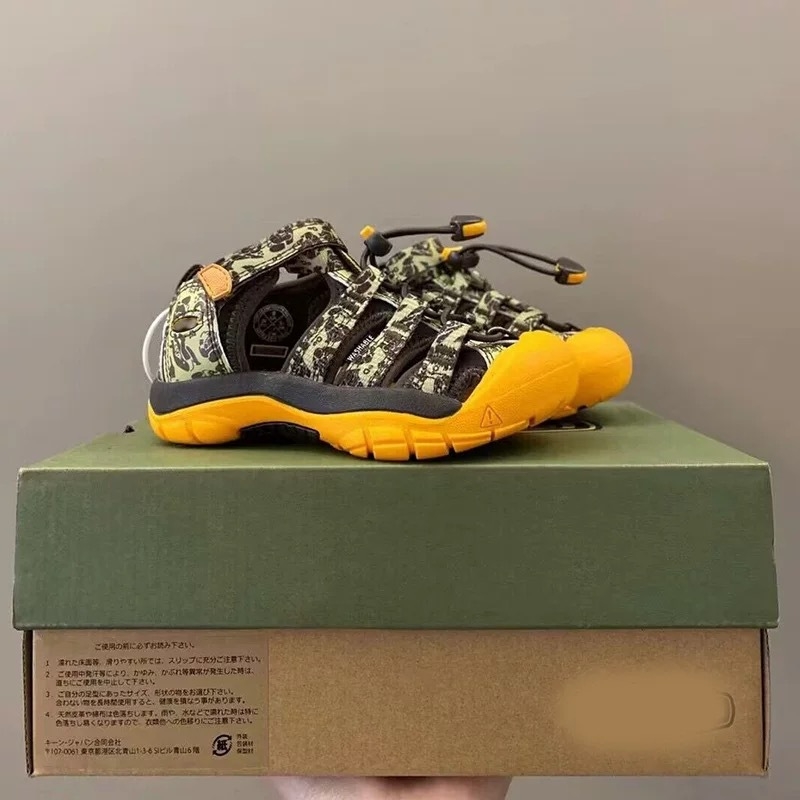 Pantofi de plajă și apă pentru copii, cu degetul închis, unisex, partea superioară din material textil, talpă din cauciuc, pentru 4–16 ani