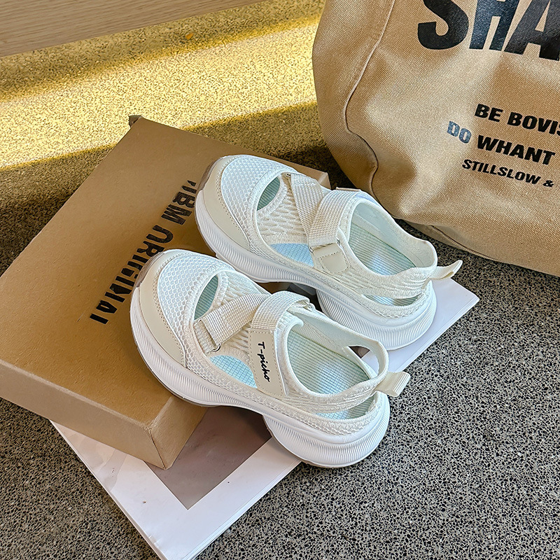 Sandale sportive pentru copii, unisex, din piele sintetică pe partea superioară, 1–12 ani, vară 2024