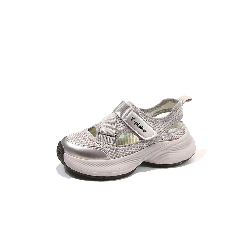 Sandale sportive pentru copii, unisex, din piele sintetică pe partea superioară, 1–12 ani, vară 2024