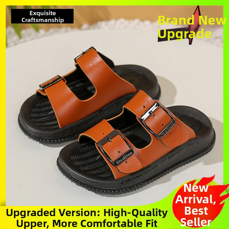 Dječje kožne sandale za ljeto, plažne cipele za djecu 1–15 godina, sportski stil, protuklizne, izdržljive