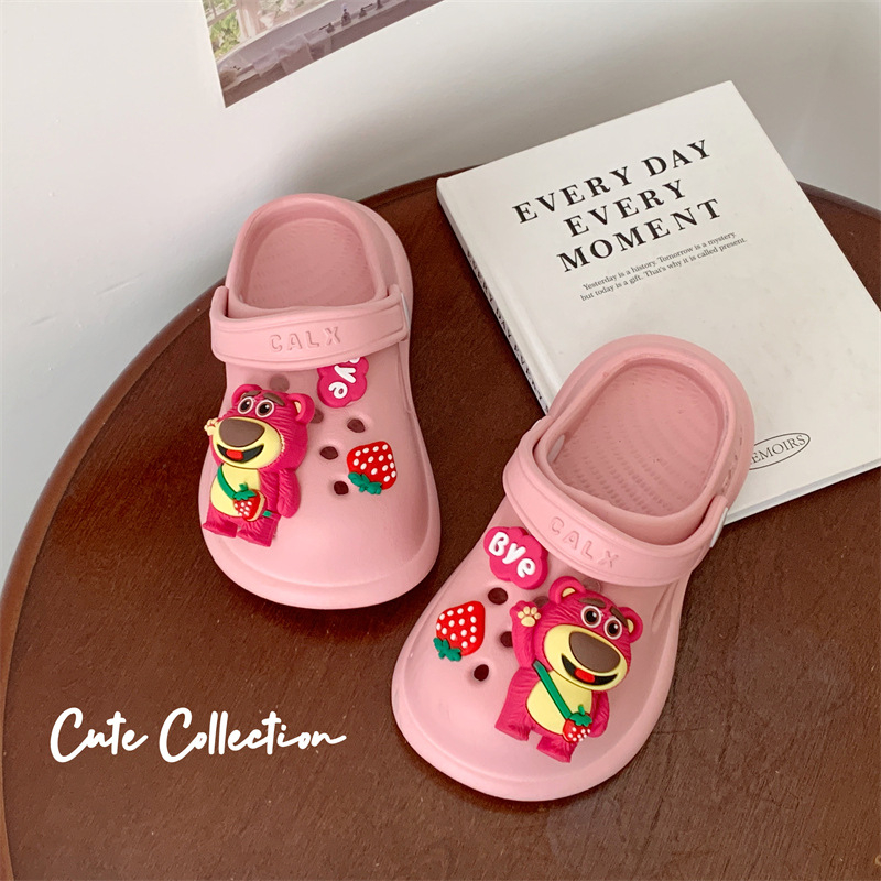 Dječje plažne cipele - EVA gornji dio, bez podstave, uzrast 1–12 godina, crtani stil, proljeće 2024