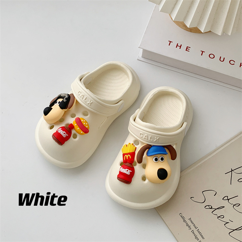 Dječje plažne cipele - EVA gornji dio, bez podstave, uzrast 1–12 godina, crtani stil, proljeće 2024