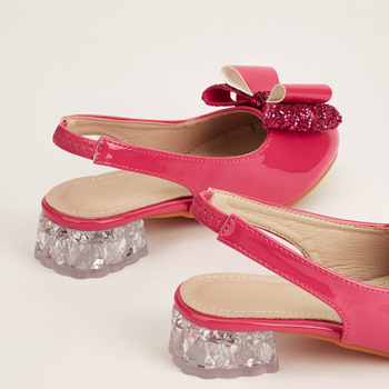 Dječje princeze ravne cipele s mašnicom, gornji materijal: super vlakno, okrugla špička, kopča, gumeni đon, izlazak jesen 2025