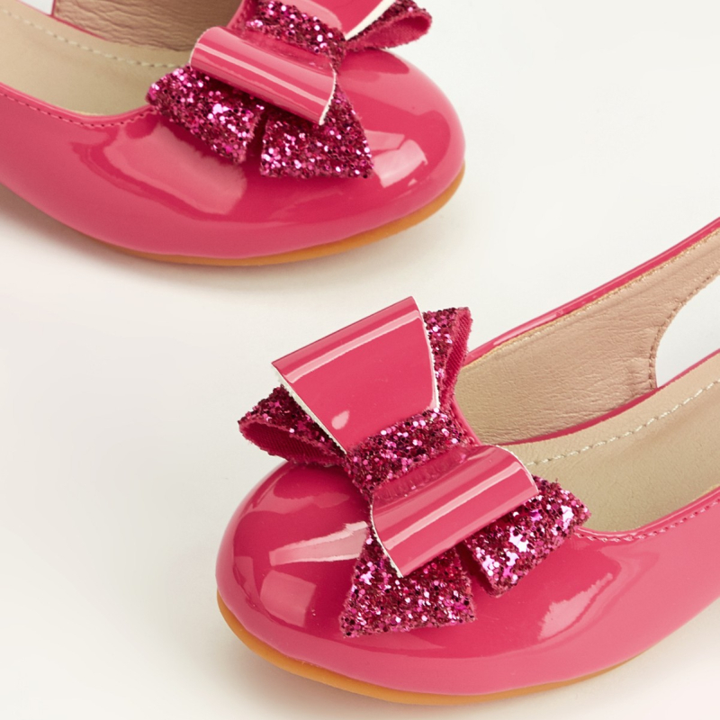 Dječje princeze ravne cipele s mašnicom, gornji materijal: super vlakno, okrugla špička, kopča, gumeni đon, izlazak jesen 2025