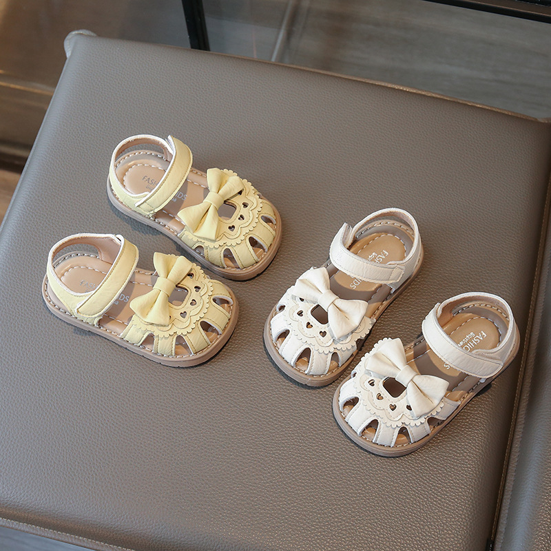 Dječje sandale princeze, korejskog stila, gornji dio od umjetne kože, mekana potplata, za uzrast od 1 do 6 godina