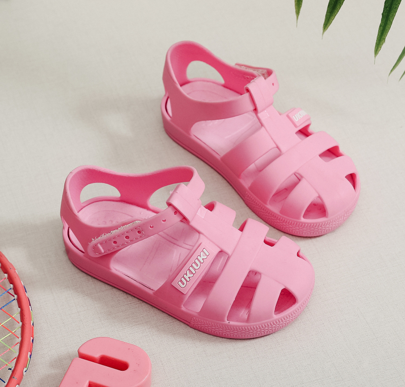 Dječje rimske jelly tenisice – gornji dio od plastike, EVA đon, unisex, Velcro kopča, za djecu 1–12 godina