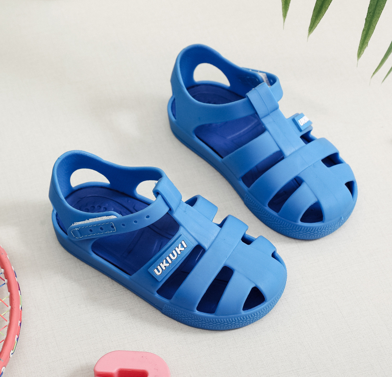 Dječje rimske jelly tenisice – gornji dio od plastike, EVA đon, unisex, Velcro kopča, za djecu 1–12 godina