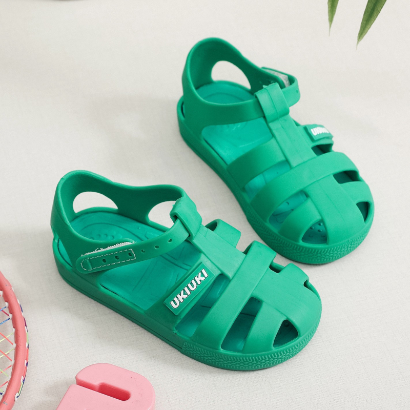 Dječje rimske jelly tenisice – gornji dio od plastike, EVA đon, unisex, Velcro kopča, za djecu 1–12 godina