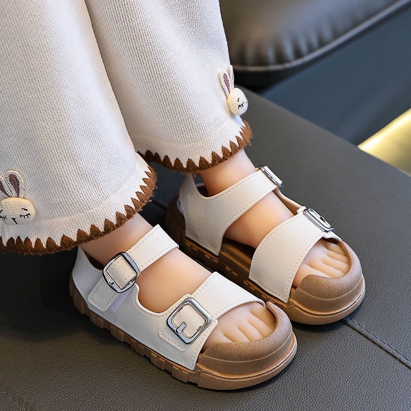 2025 nove dječje sandale s mekanom podom za dječake i djevojčice, casual školski stil, slatke i svestrane