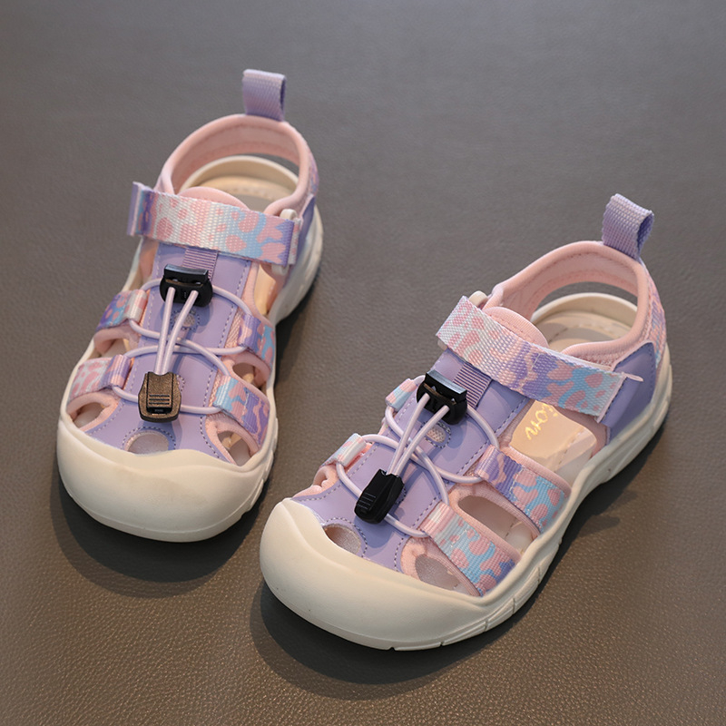 Dječje sportske sandale – unisex, gornji dio od sintetičke kože, TPR đon, zatvaranje Velcro.