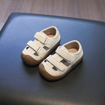 Dječje sandale s zatvorenim prstom, ljetni korejski stil, unisex, mekana podloga, Velcro kopča, protuklizne, za 12–36 mjeseci