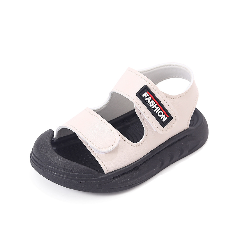 Dječje sandale za plažu s zatvorenim prstom, ljetni model 2026, korejskog stila, unisex, meka potplata, Velcro zatvarač, za uzrast 2–6 godina