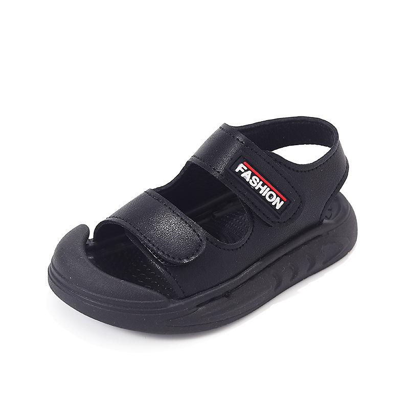 Dječje sandale za plažu s zatvorenim prstom, ljetni model 2026, korejskog stila, unisex, meka potplata, Velcro zatvarač, za uzrast 2–6 godina