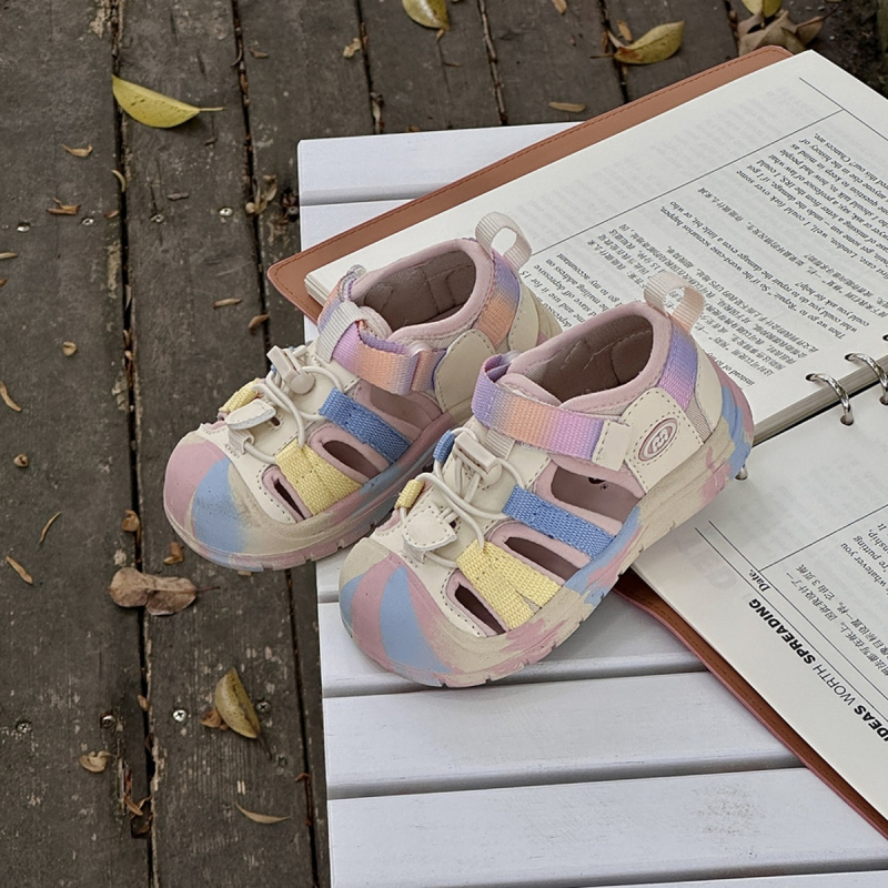 Dječje outdoor tenisice za disanje s gornjim dijelom od trake i mikrovlakana, Velcro kopčanje, gumeni potplat, unisex, za uzrast 1-16 godina