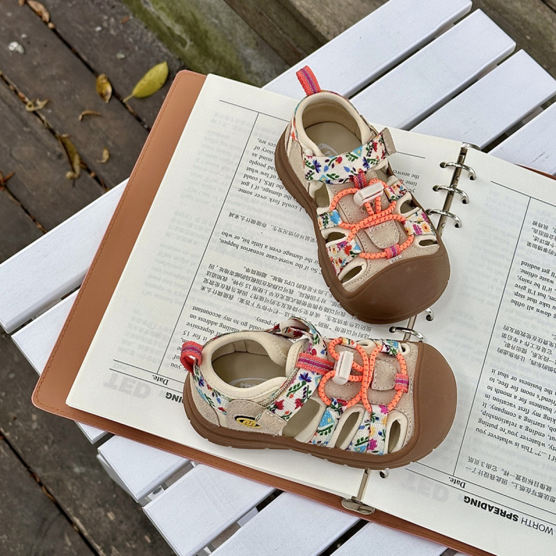 Dječje outdoor tenisice za disanje s gornjim dijelom od trake i mikrovlakana, Velcro kopčanje, gumeni potplat, unisex, za uzrast 1-16 godina