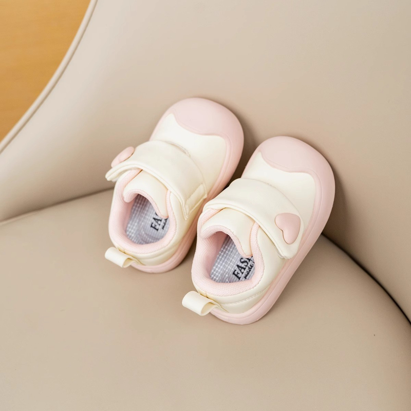 Cipele za bebe s mekom potplatom – unisex, gornji dio od mikrovlaknastog kože, Velcro kopča, prozračne, protuklizne