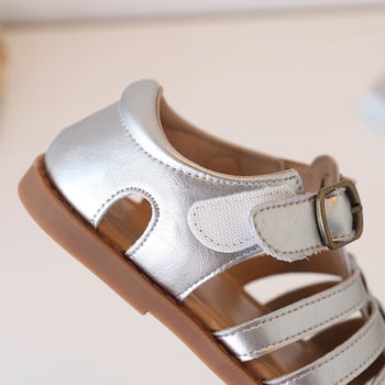 Dječje sandale od prave kože, korejskog stila, pletene, za uzrast 1–3 godine, ljeto, unisex
