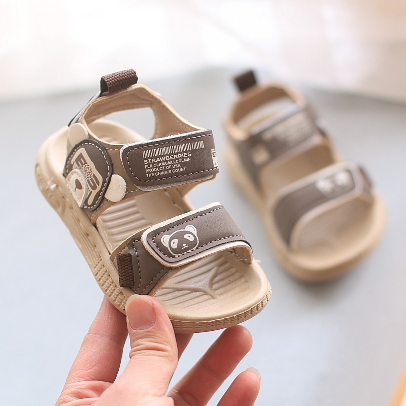 Strandcipők fiúknak - felsőrész műbőr, EVA talp, tépőzáras záródás, 1–6 éves korig