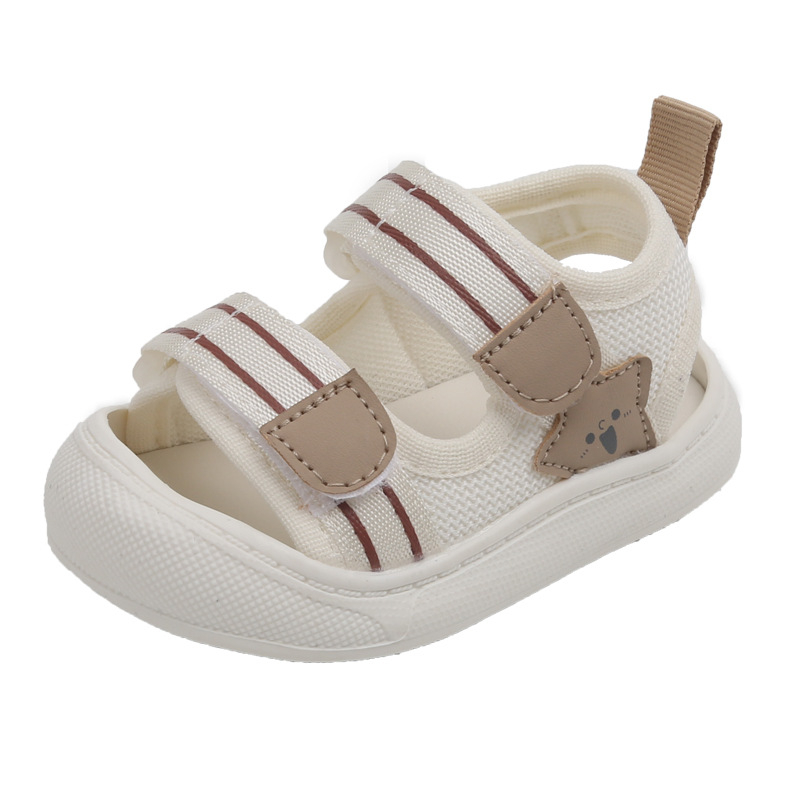Dječje ljetne sandale s mrežastim gornjim dijelom, prozračne, mekana protuklizna potplata, Velcro zatvarač, za 12–36 mjeseci, unisex
